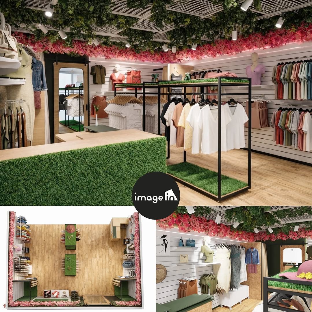 Avant-projet 3D de la Boutique Emmanuella